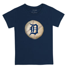 Detroit Tigers Tiny Turnip Youth Stitched Baseball T-Shirt - Navy - MLB Lifestyle
