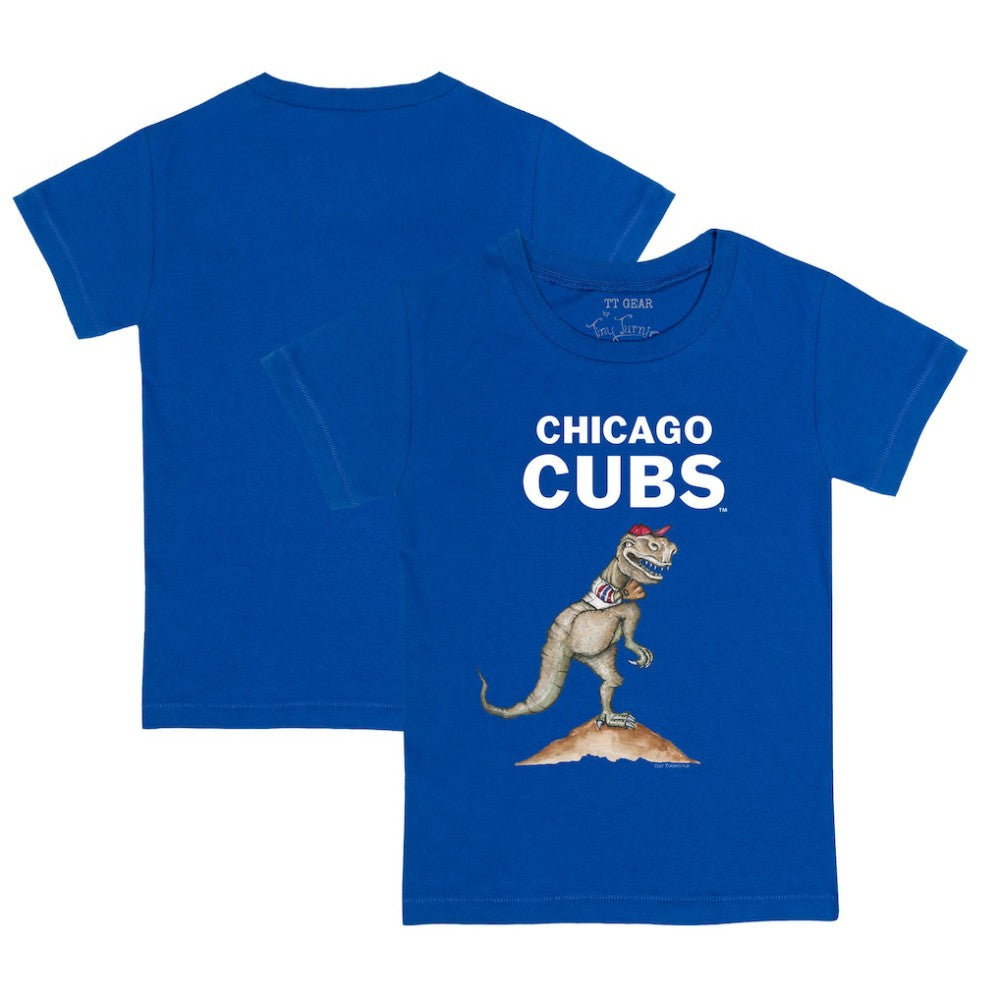 Chicago Cubs Tiny Turnip Youth TT Rex T-Shirt - Royal - MLB on Sale