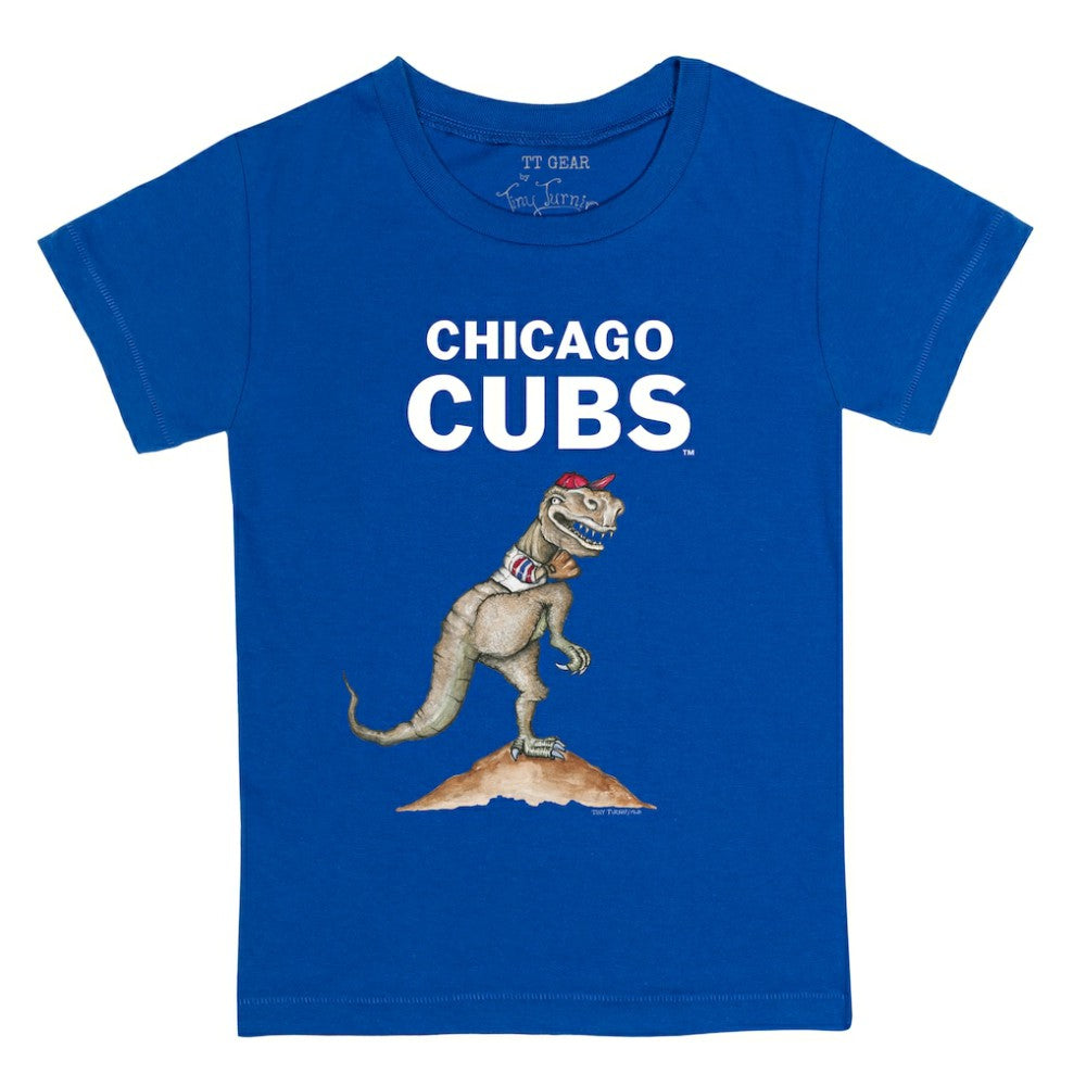 Chicago Cubs Tiny Turnip Youth TT Rex T-Shirt - Royal - MLB on Sale