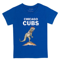 Chicago Cubs Tiny Turnip Youth TT Rex T-Shirt - Royal - MLB on Sale