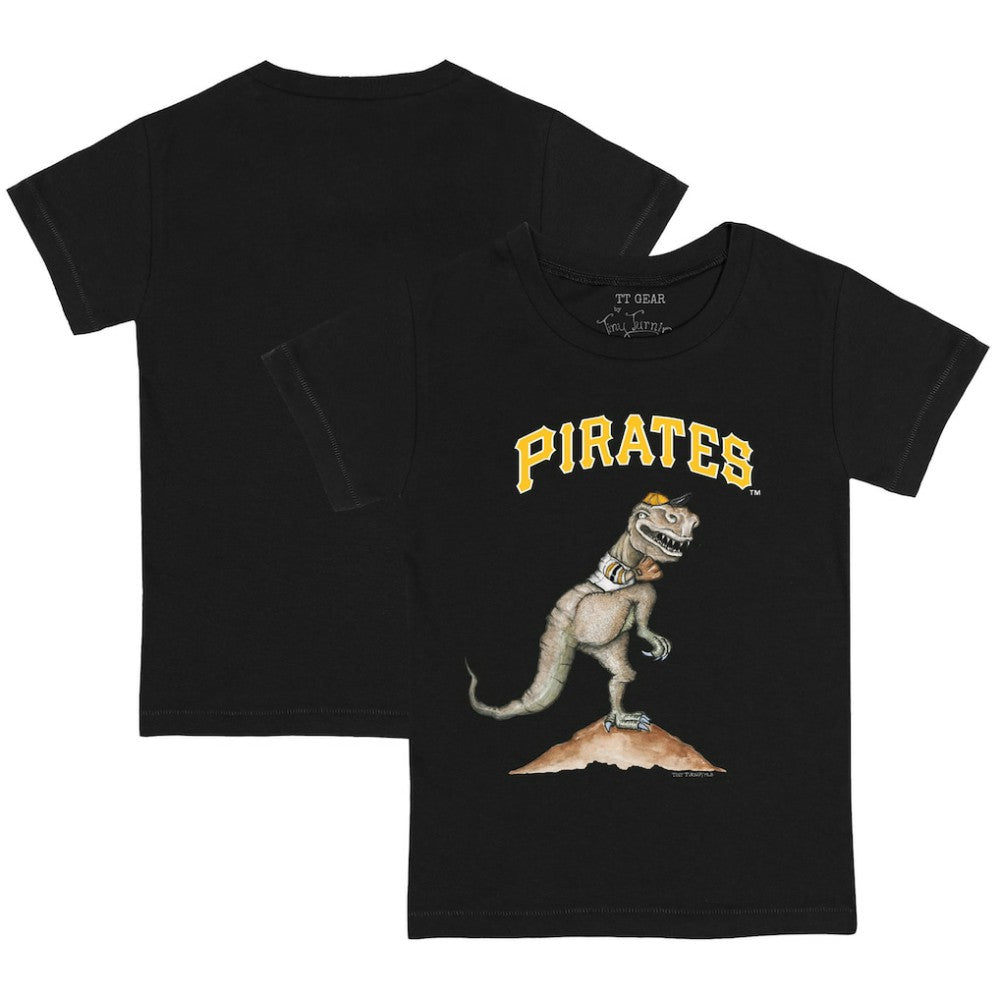 Pittsburgh Pirates Tiny Turnip Youth TT Rex T-Shirt - Black - MLB Sale