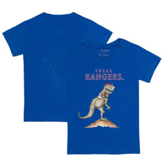 Texas Rangers Tiny Turnip Youth TT Rex T-Shirt - Royal - MLB Sale