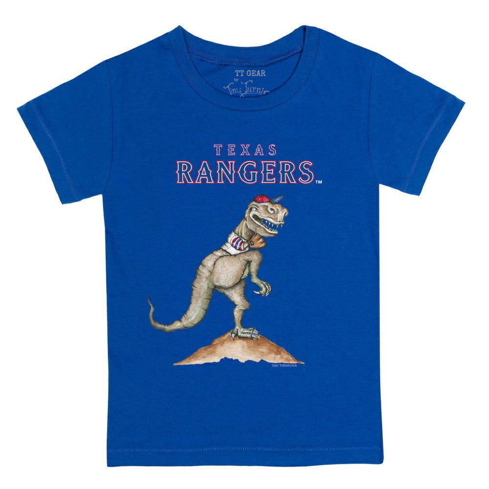 Texas Rangers Tiny Turnip Youth TT Rex T-Shirt - Royal - MLB Sale