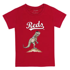 Cincinnati Reds Tiny Turnip Youth TT Rex T-Shirt - Red - MLB Online