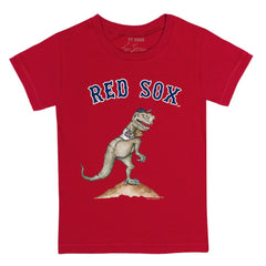 Boston Red Sox Tiny Turnip Youth TT Rex T-Shirt - Red - MLB Lifestyle