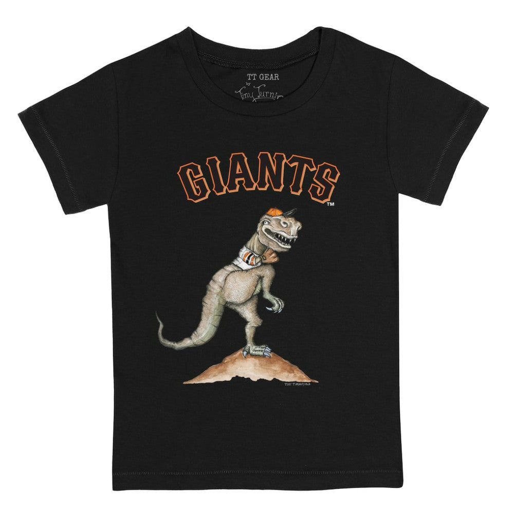 San Francisco Giants Tiny Turnip Youth TT Rex T-Shirt - Black - MLB Online