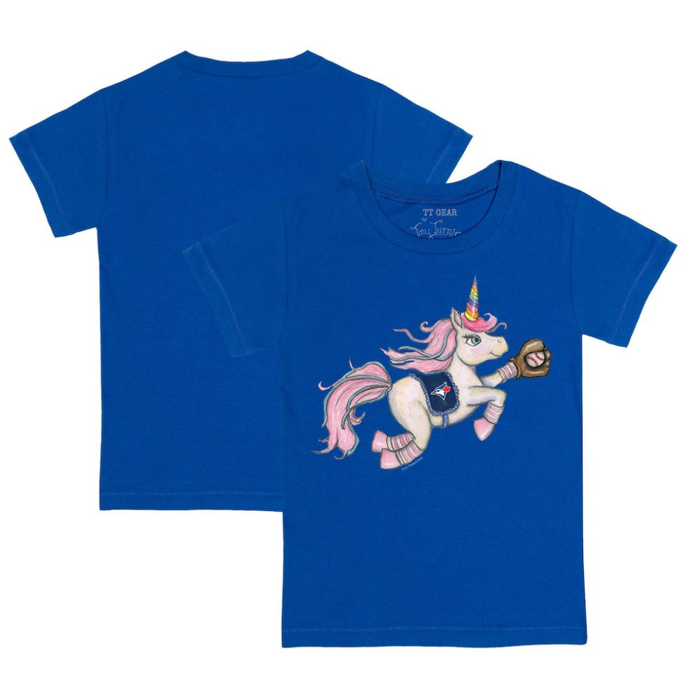 Toronto Blue Jays Tiny Turnip Youth Unicorn T-Shirt - Royal - MLB Sale