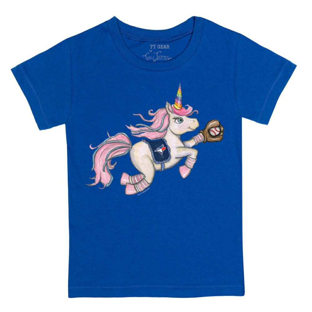 Toronto Blue Jays Tiny Turnip Youth Unicorn T-Shirt - Royal - MLB Sale