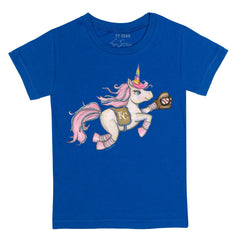 Kansas City Royals Tiny Turnip Youth Unicorn T-Shirt - Royal - MLB Discount