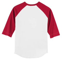 Boston Red Sox Tiny Turnip Youth Unicorn 3/4-Sleeve Raglan T-Shirt - White/Red - MLB Online