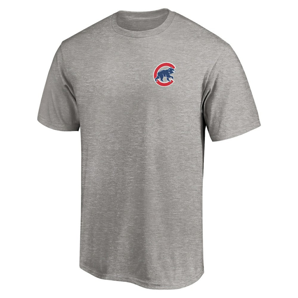 Chicago Cubs Number One Dad T-Shirt - Heather Gray - MLB Online