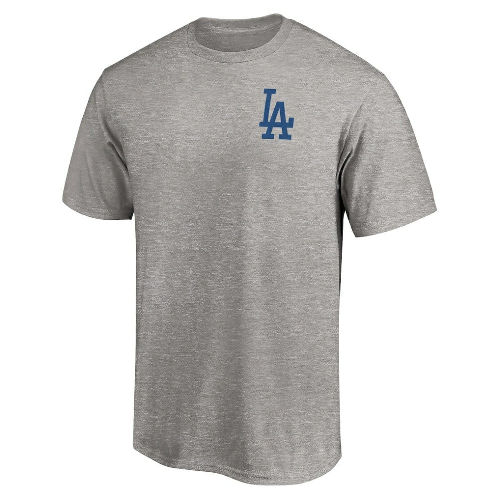 Los Angeles Dodgers Number One Dad T-Shirt - Heather Gray - MLB Sale