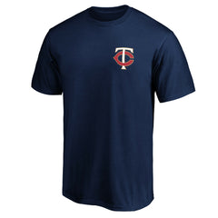 Minnesota Twins Number One Dad T-Shirt - Navy - MLB Discount