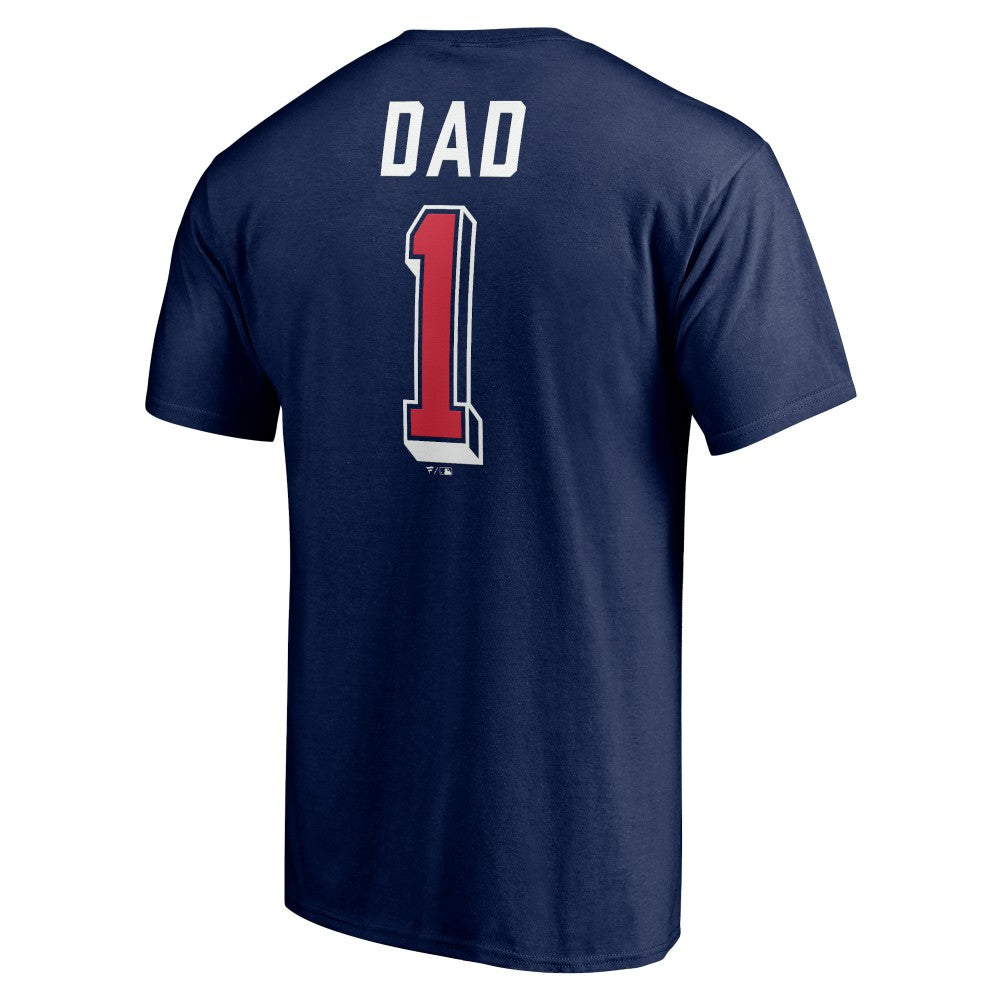 St. Louis Cardinals Number One Dad T-Shirt - Navy - MLB on Sale
