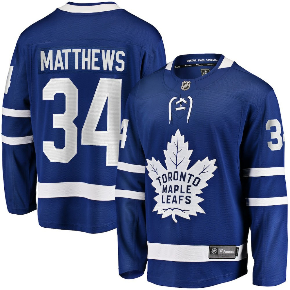 Auston Matthews Toronto Maple Leafs Fanatics Home Breakaway Jersey - Blue - NHL 5324140