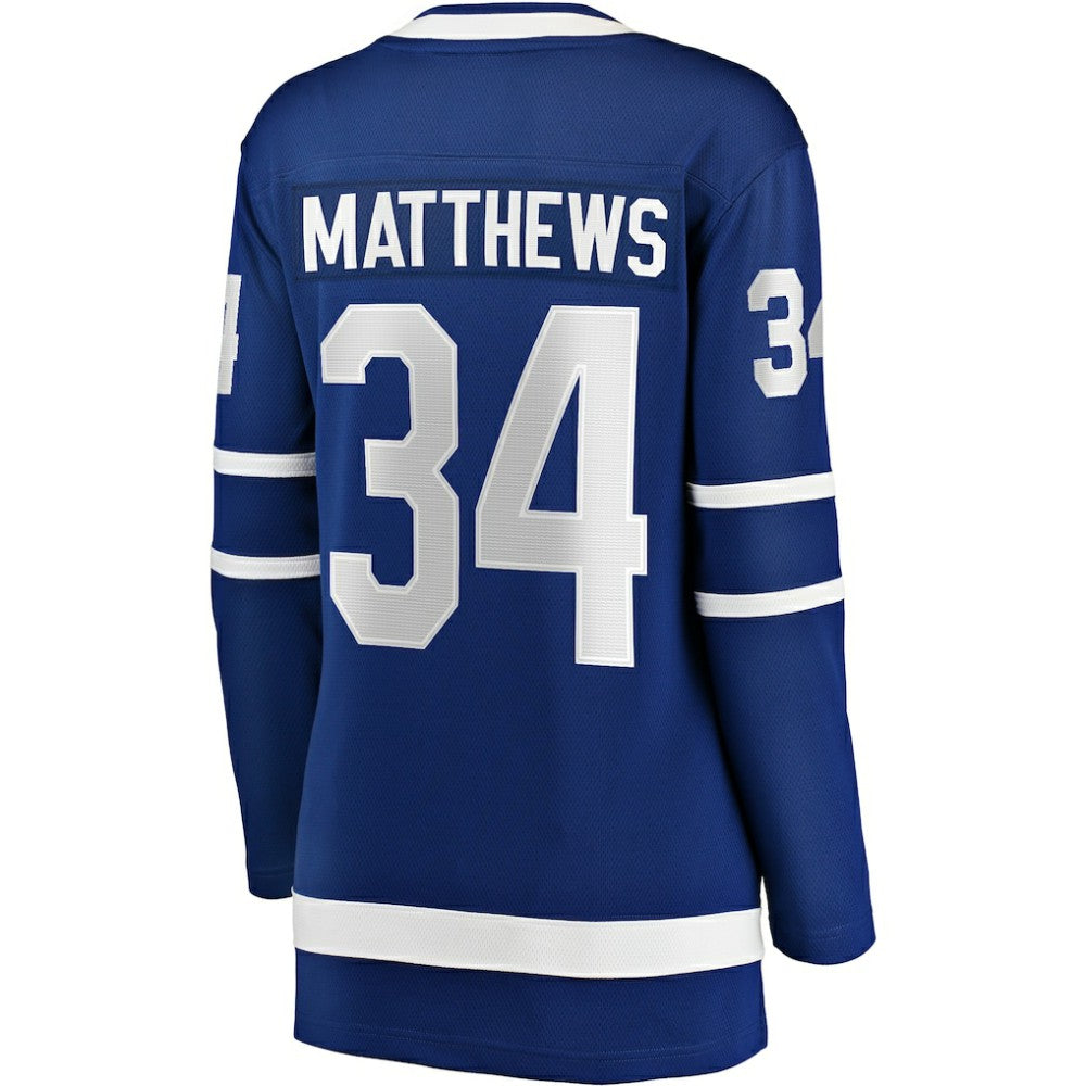 Auston Matthews Toronto Maple Leafs Fanatics Women's Home Breakaway Jersey - Blue - NHL 5324173