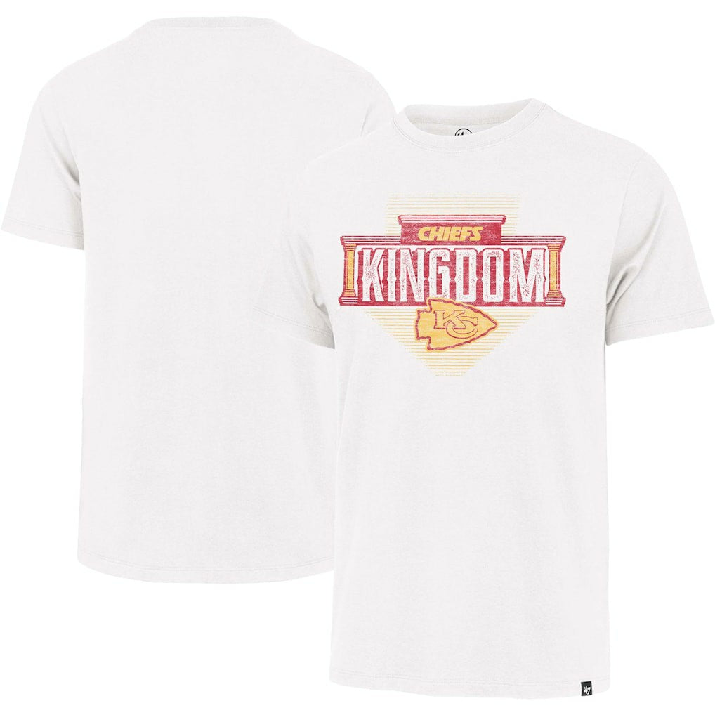 47 brand Kansas City Chiefs '47 Regional Franklin T-Shirt White