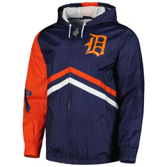 Detroit Tigers Mitchell & Ness Undeniable Full-Zip Hoodie Windbreaker Jacket - Navy - Mitchell & Ness Online