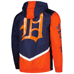 Detroit Tigers Mitchell & Ness Undeniable Full-Zip Hoodie Windbreaker Jacket - Navy - Mitchell & Ness Online