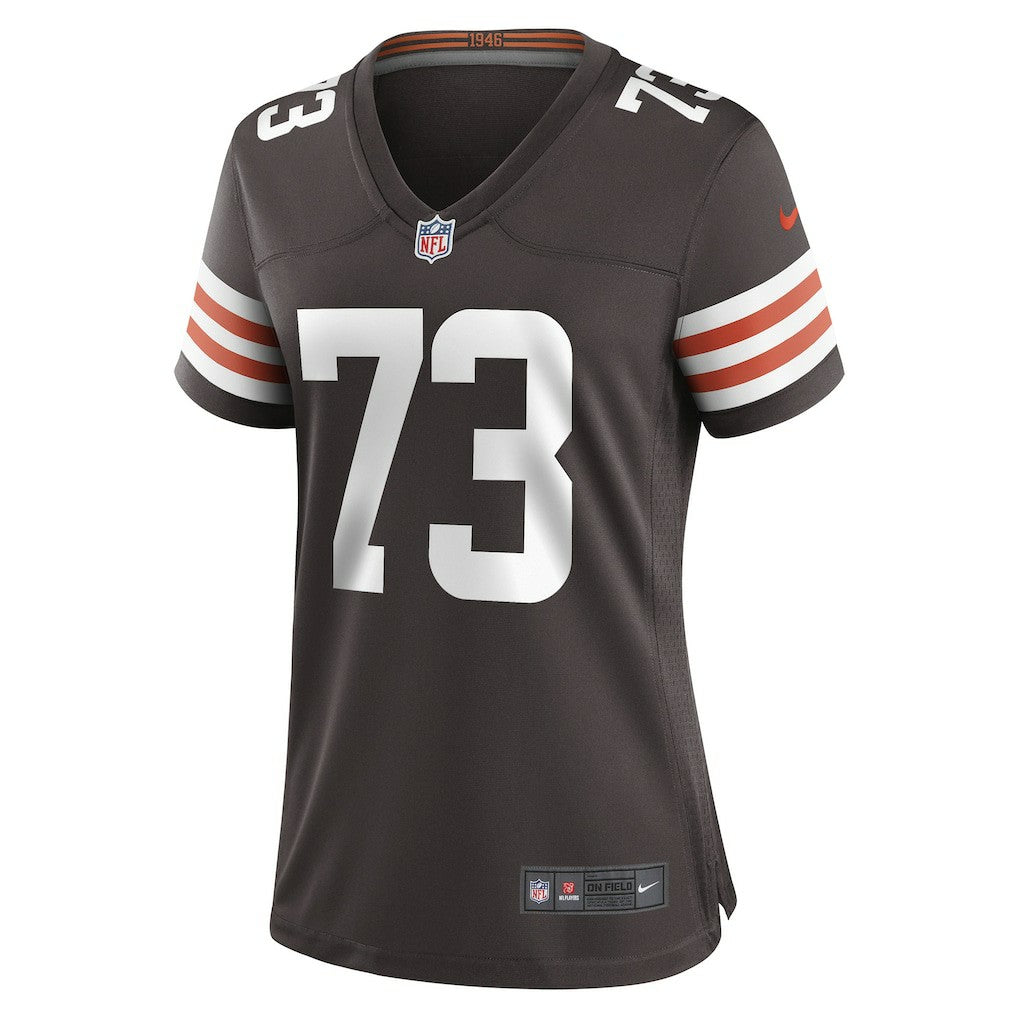 Nike Joe Thomas Cleveland Browns Women's Retired Game Player Jersey Brown