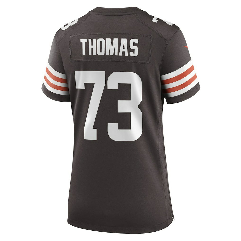 Nike Joe Thomas Cleveland Browns Women's Retired Game Player Jersey Brown