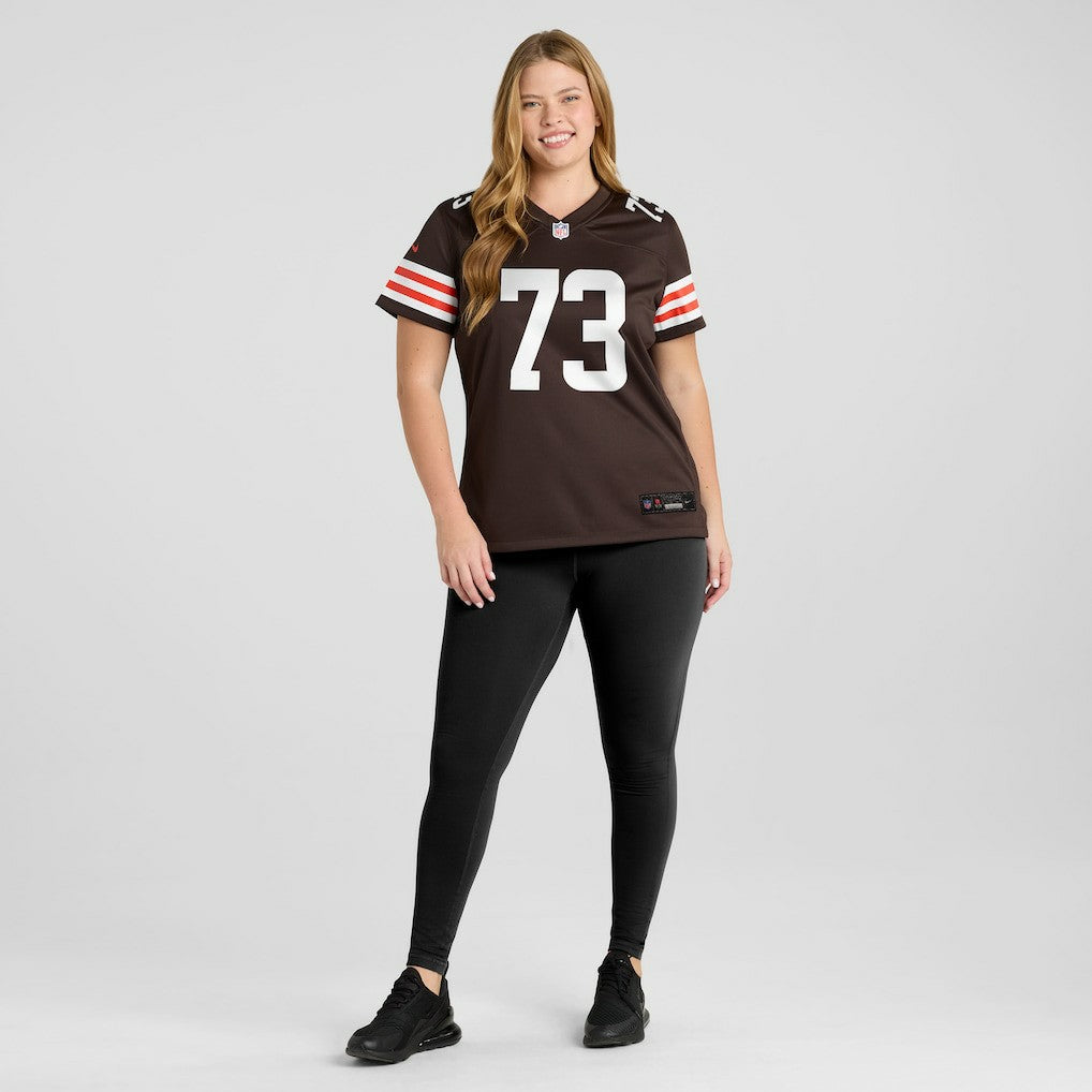 Nike Joe Thomas Cleveland Browns Women's Retired Game Player Jersey Brown