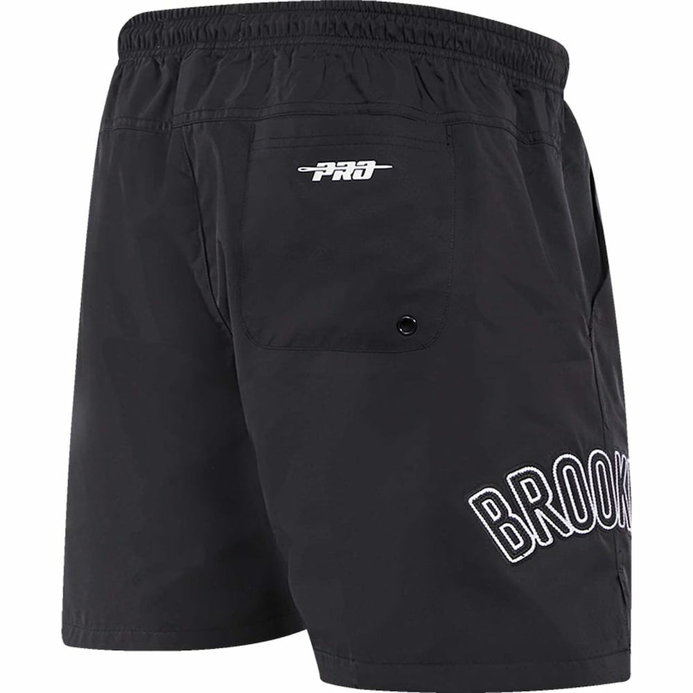 Brooklyn Nets Pro Standard Classics Woven Shorts Black