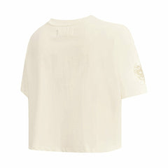 Brooklyn Nets Pro Standard Women's Neutral Boxy Crop T-Shirt Cream