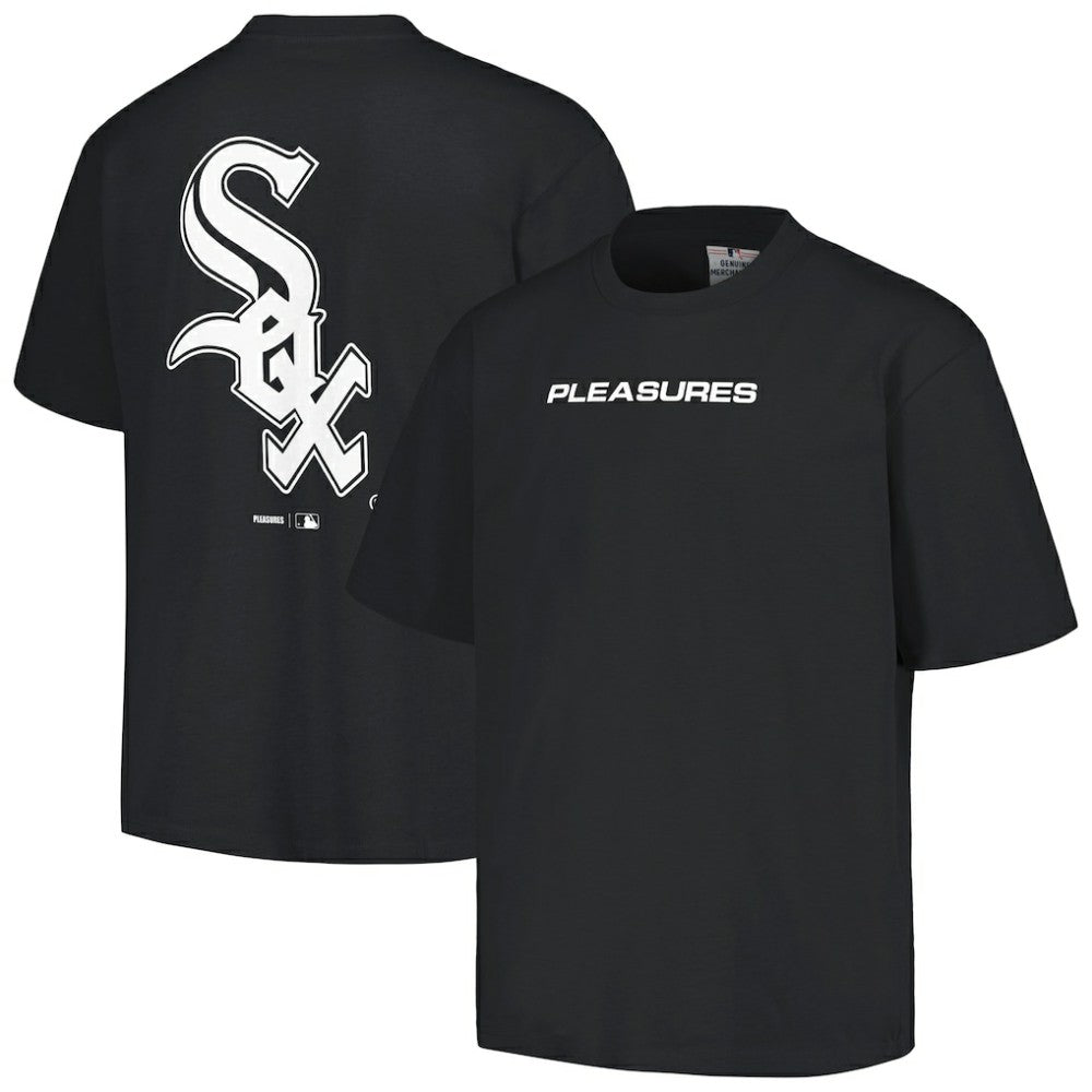 Chicago White Sox PLEASURES Ballpark T-Shirt - Black - MLB Discount