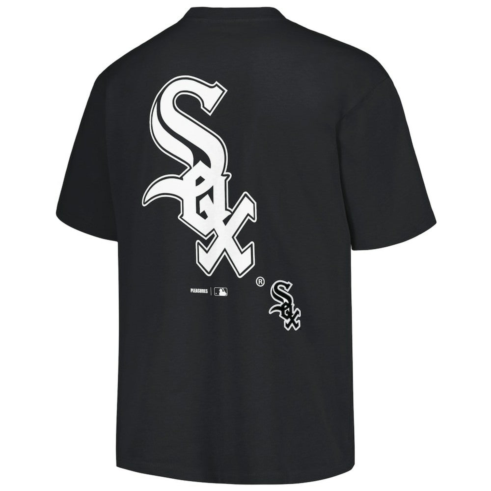 Chicago White Sox PLEASURES Ballpark T-Shirt - Black - MLB Discount