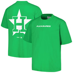 Houston Astros PLEASURES Ballpark T-Shirt - Green - MLB Discount