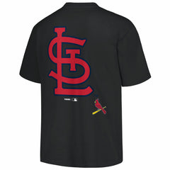 St. Louis Cardinals PLEASURES Ballpark T-Shirt - Black - MLB on Sale
