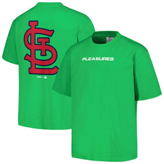 St. Louis Cardinals PLEASURES Ballpark T-Shirt - Green - MLB on Sale