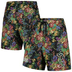 Boston Red Sox PLEASURES Floral Shorts - Black - MLB Online