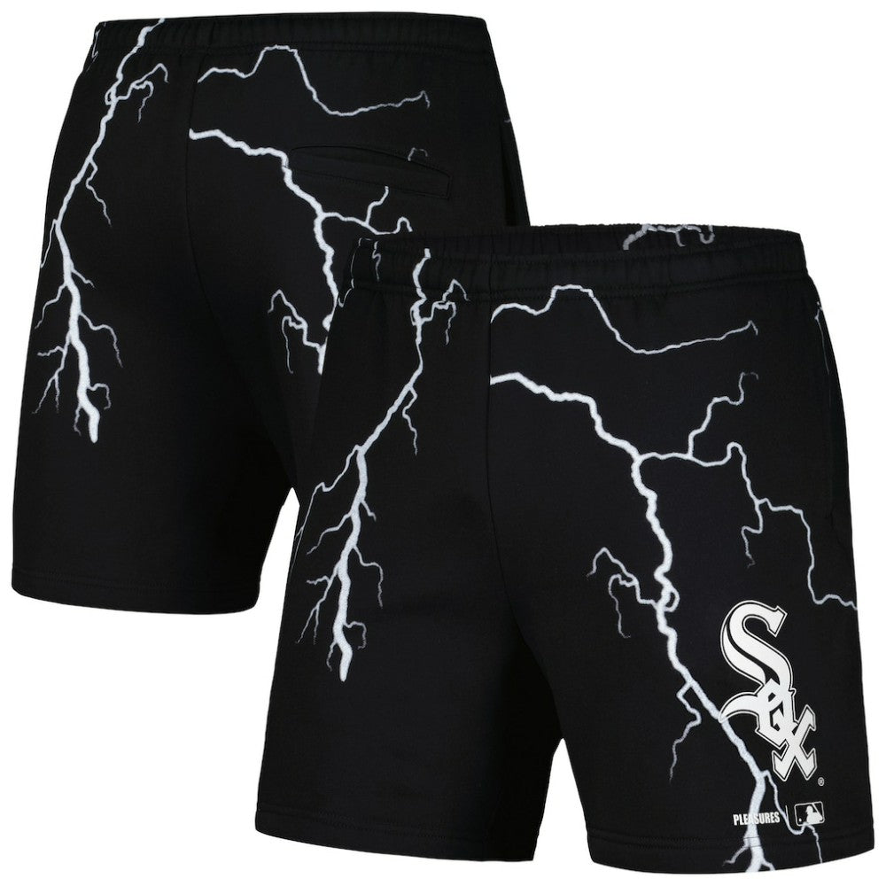 Chicago White Sox PLEASURES Lightning Shorts - Black - MLB Online