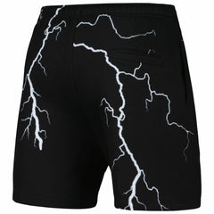 Cleveland Guardians PLEASURES Lightning Shorts - Black - MLB Discount