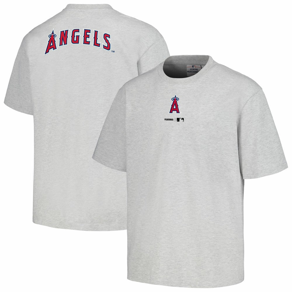 Los Angeles Angels PLEASURES Mascot T-Shirt - Gray - MLB Online