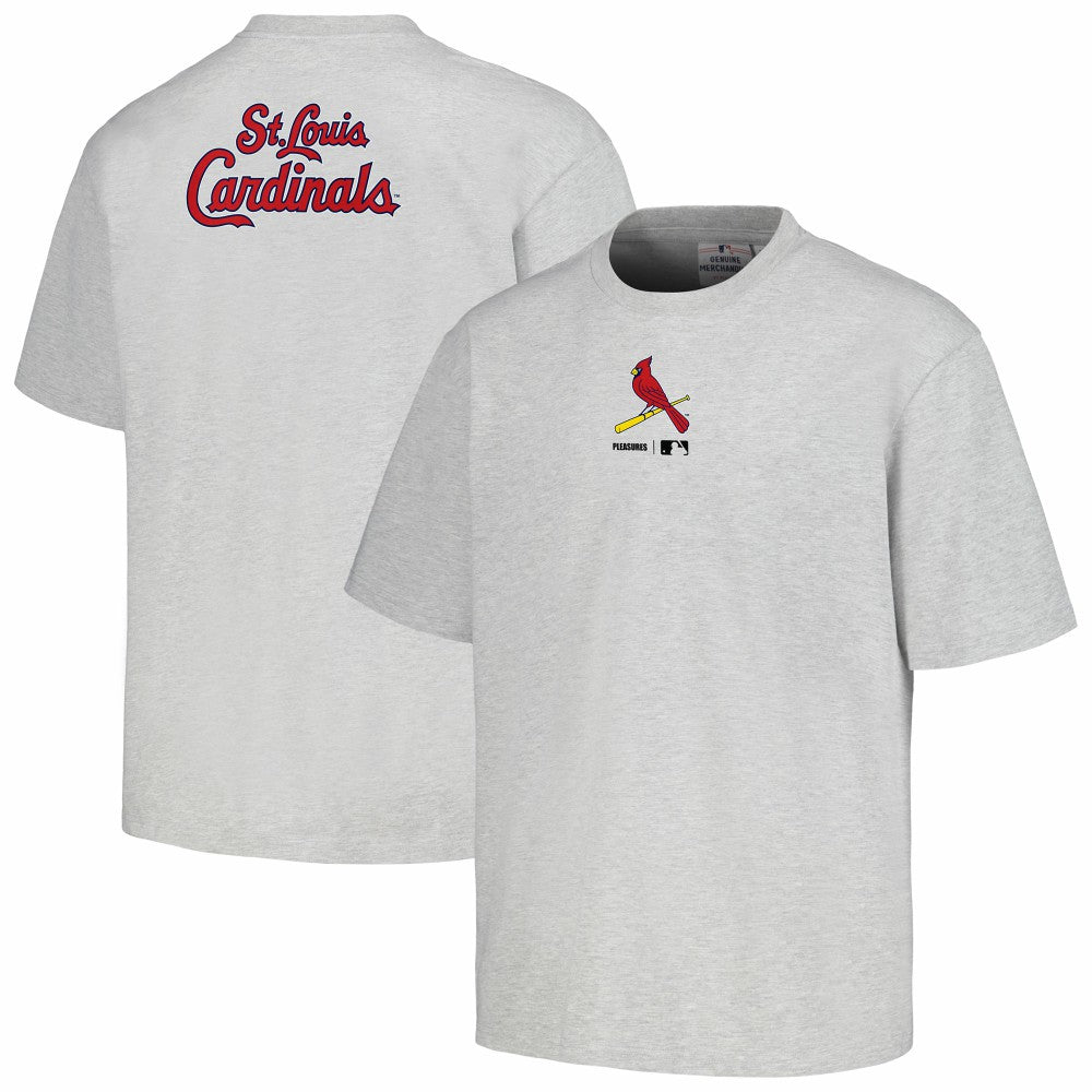 St. Louis Cardinals PLEASURES Mascot T-Shirt - Gray - MLB Online