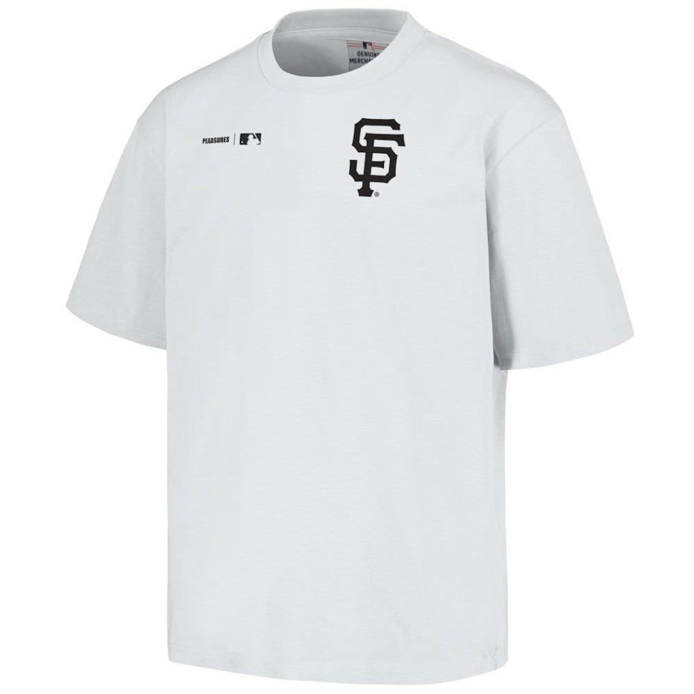 San Francisco Giants PLEASURES Precision T-Shirt - White - MLB Sale