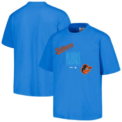 Baltimore Orioles PLEASURES Repurpose T-Shirt - Blue - MLB on Sale