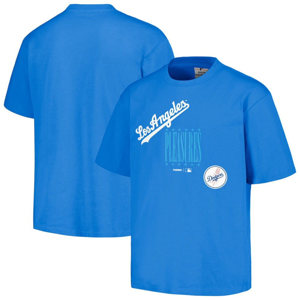 Los Angeles Dodgers PLEASURES Repurpose T-Shirt - Royal - MLB Online