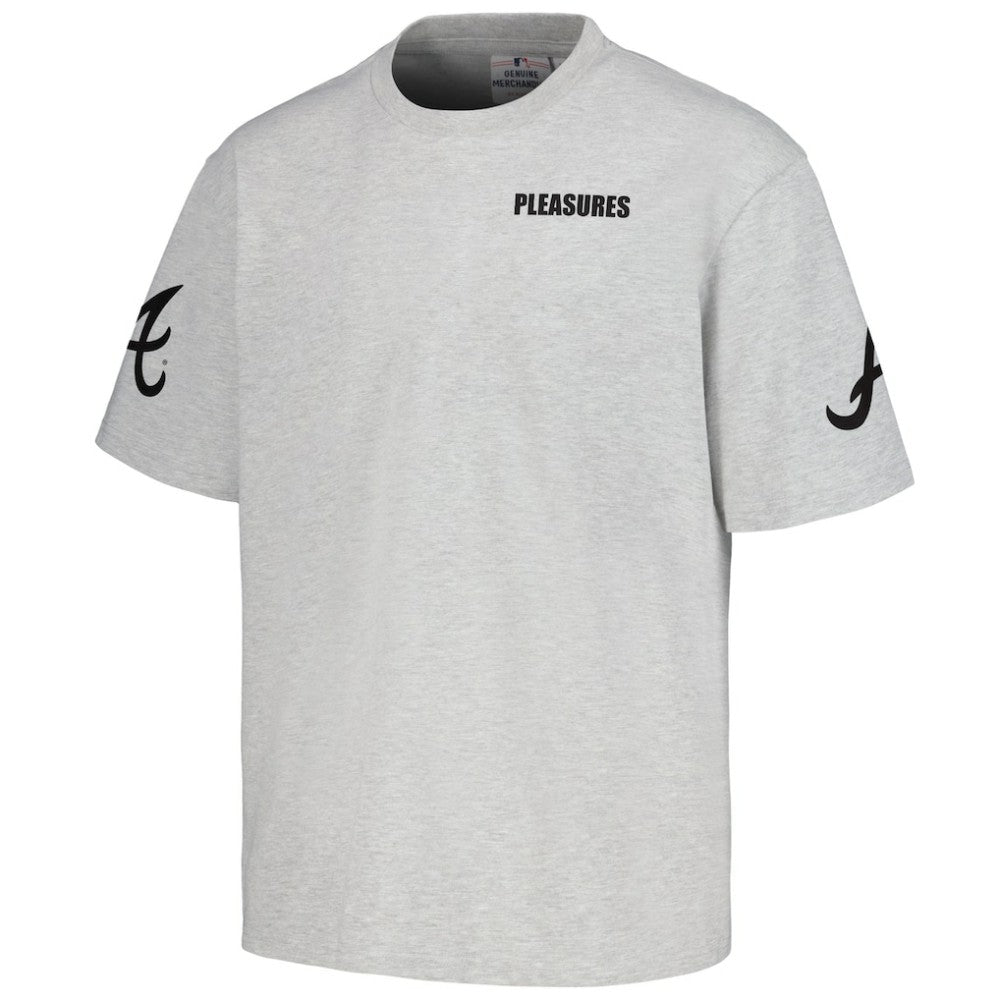 Atlanta Braves PLEASURES Team T-Shirt - Gray - MLB Online