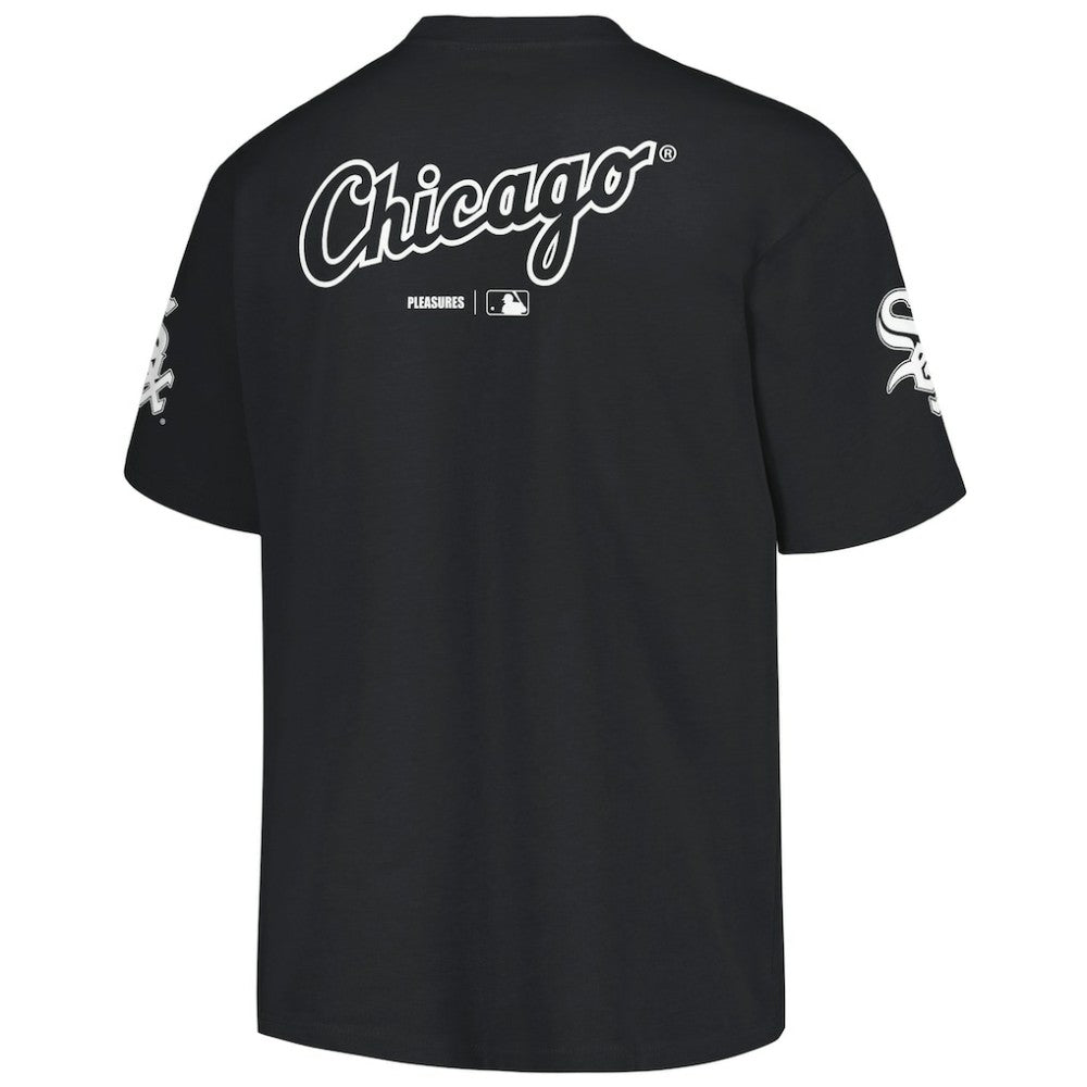 Chicago White Sox PLEASURES Team T-Shirt - Black - MLB Sale