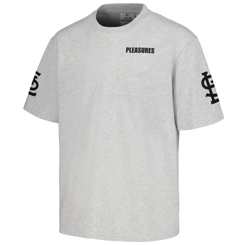 St. Louis Cardinals PLEASURES Team T-Shirt - Gray - MLB Discount