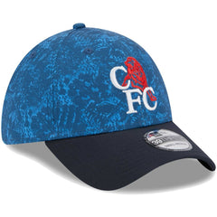 Chelsea New Era Retro All Over Print 39THIRTY Flex Hat Blue/Navy - New Era sale