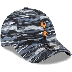 Tottenham Hotspur New Era Wave All Over Print 9FORTY Adjustable Hat Black - New Era for sale