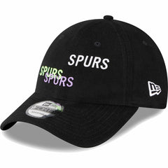 Tottenham Hotspur New Era Triple Wordmark 9FORTY Adjustable Hat Black - New Era Discount