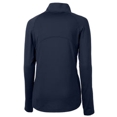 Cleveland Guardians Cutter & Buck Women's Americana Logo Adapt Eco Knit Stretch Recycled Half-Zip Pullover Top - Navy - MLB Online