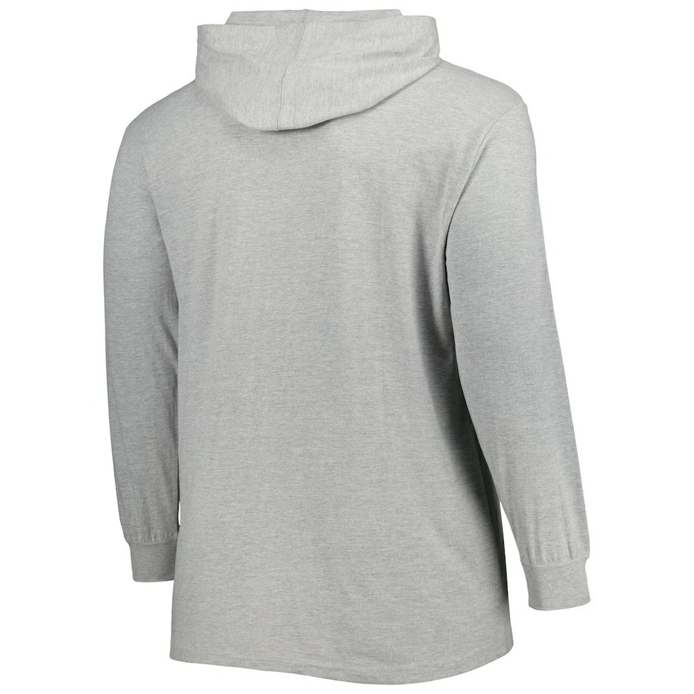 Philadelphia 76ers Big & Tall Pullover Hoodie Heather Gray | Fanatics online
