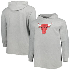 Chicago Bulls Big & Tall Pullover Hoodie Heather Gray | Fanatics online